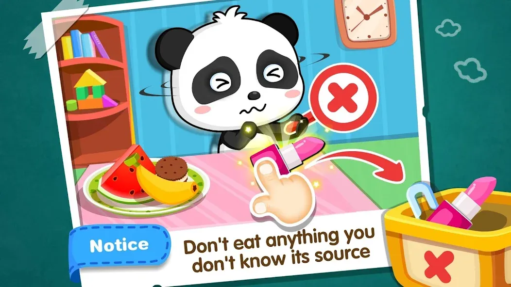 Baby Panda Home Safety МОД/Взлом [Все открыто, Дополнительные деньги и Меню MOD] Screenshot 2