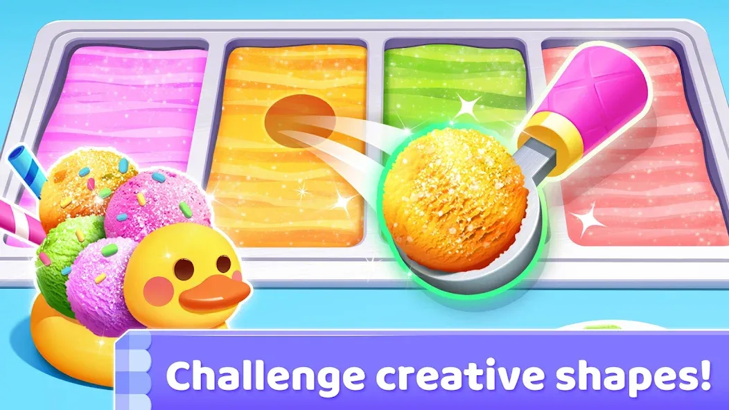 Little Panda's Ice Cream Games МОД/Взлом [Меню, Бесконечные монеты и Открытые уровни] Screenshot 5