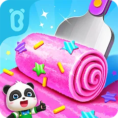 Скачать Взломанная Little Panda's Ice Cream Games на Андроид (Много денег) бесплатно