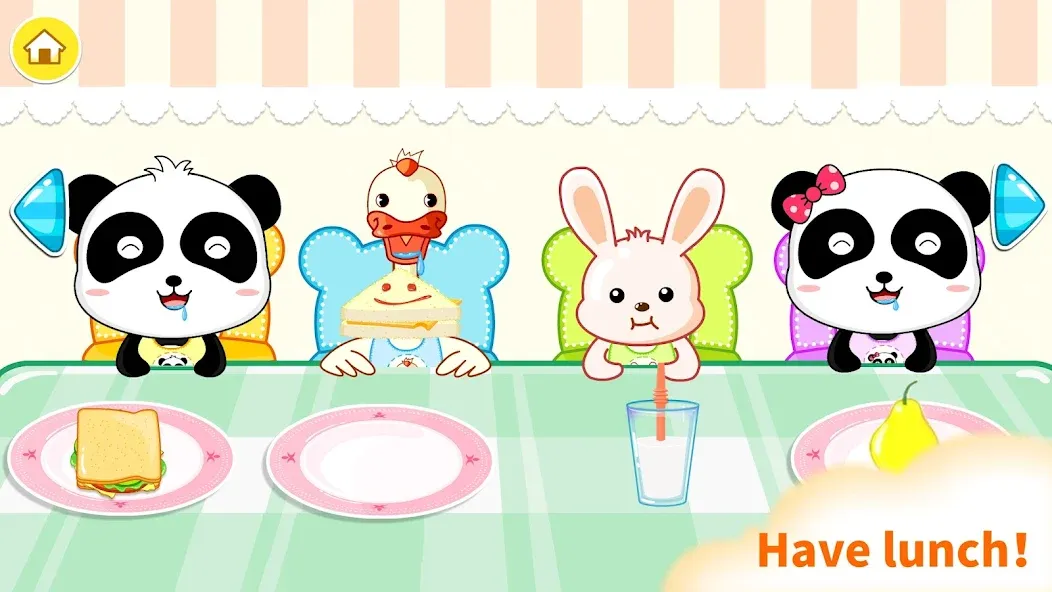 Baby Panda Kindergarten МОД/Взлом [Бесконечные деньги, Монеты и Мега MOD] Screenshot 3