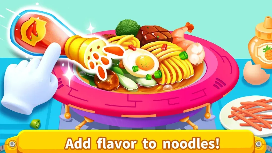 Little Panda's Space Kitchen МОД/Взлом [Много монет, Открытые уровни и Мега MOD] Screenshot 3