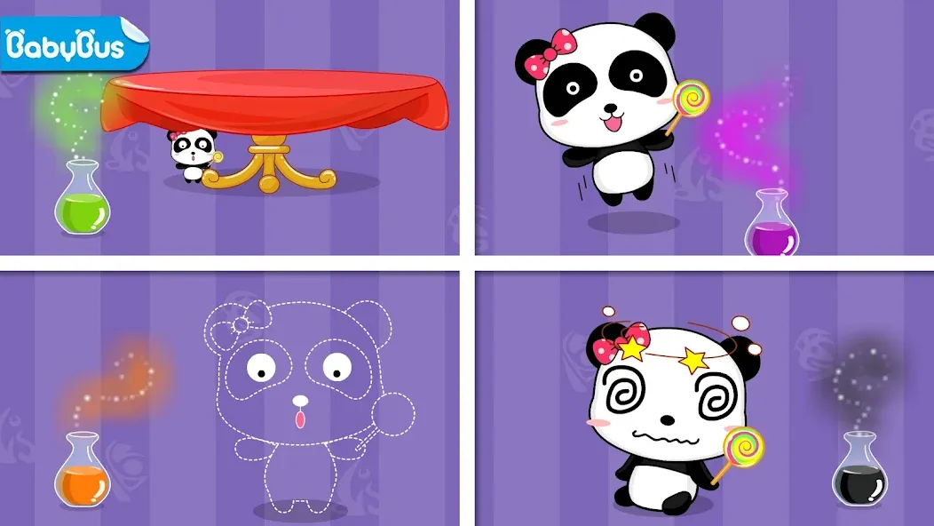 Baby Panda's Color Mixing МОД/Взлом [Бесконечные деньги, Монеты и Мега MOD] Screenshot 1