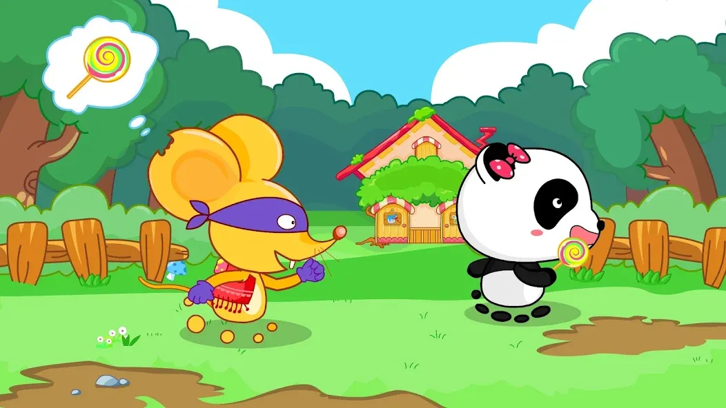 Baby Panda's Color Mixing МОД/Взлом [Бесконечные деньги, Монеты и Мега MOD] Screenshot 4