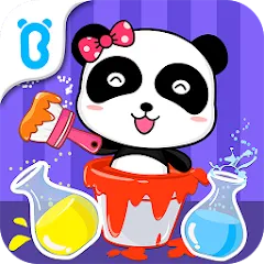 Скачать Взломанную Baby Panda's Color Mixing на Андроид (Все цвета открыты) бесплатно
