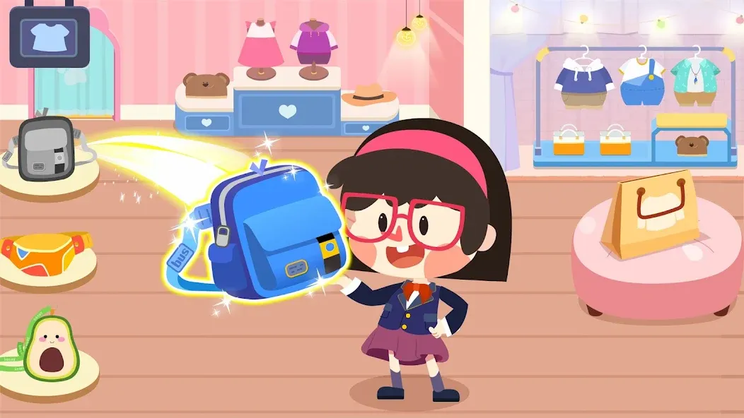 Little Panda's Town: Mall МОД/Взлом [Все открыто, Дополнительные деньги и Меню MOD] Screenshot 3