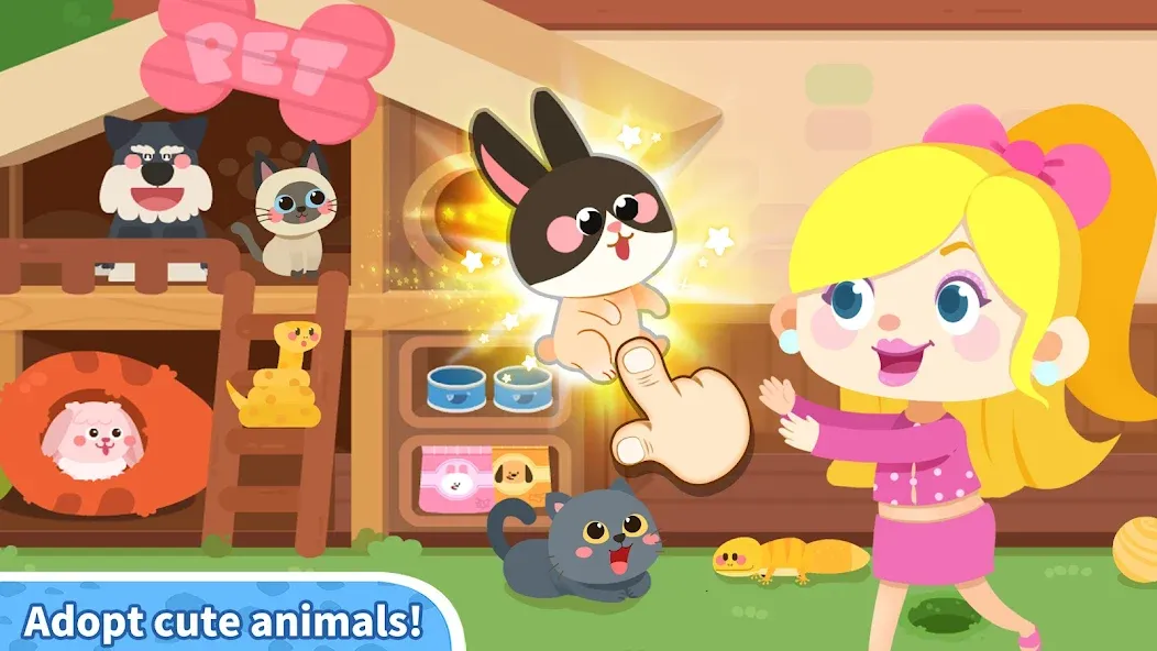 Little Panda's Town: Street МОД/Взлом [Много монет, Открытые уровни и Мега MOD] Screenshot 4