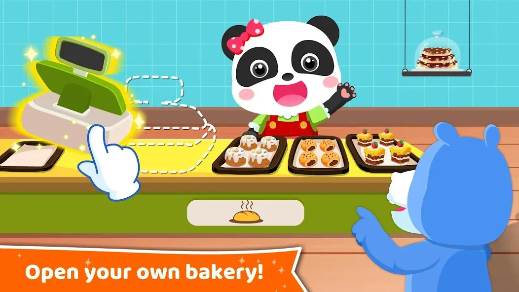 Baby Panda's Dream Job МОД/Взлом [Много денег, Монет и Все открыто] Screenshot 3