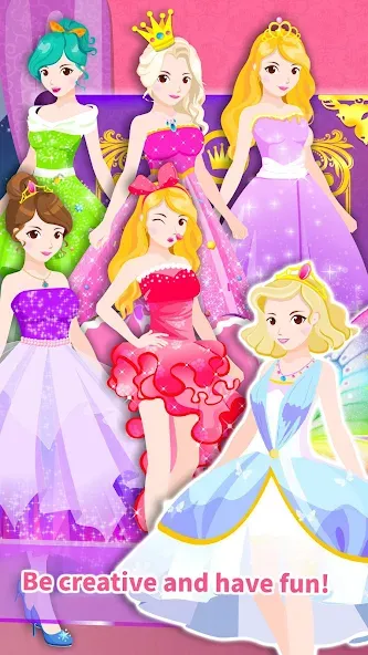 Little Panda Princess Dressup МОД/Взлом [Много монет, Открытые уровни и Мега MOD] Screenshot 5