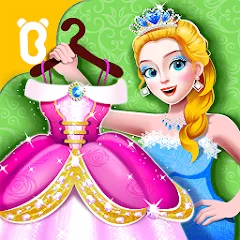 Скачать Little Panda Princess Dressup взлом на много денег и всё открыто на телефон