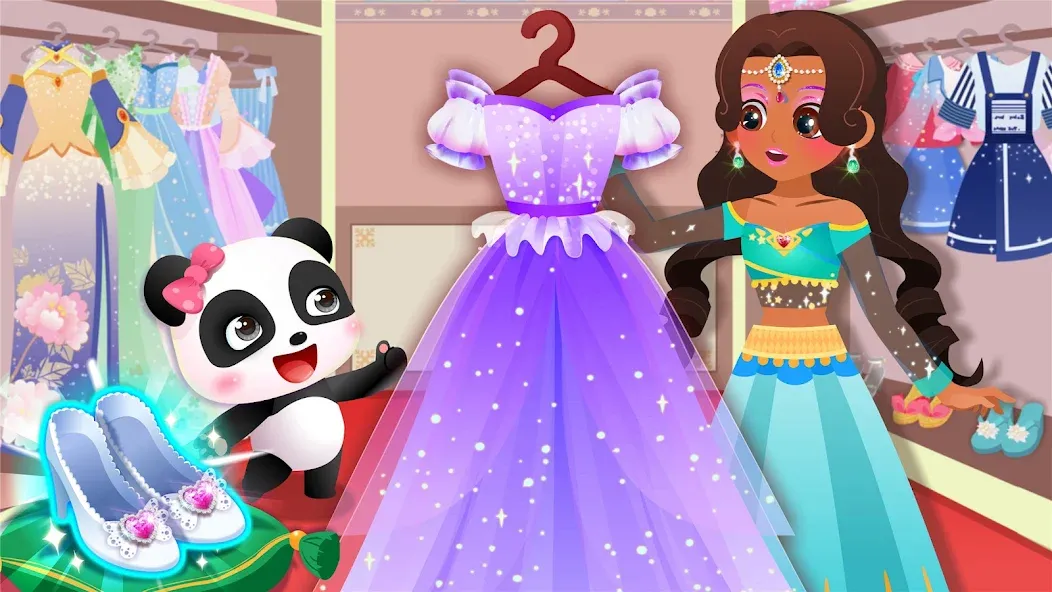 Little Panda: Princess Makeup МОД/Взлом [Деньги, Монеты и Меню MOD] Screenshot 4