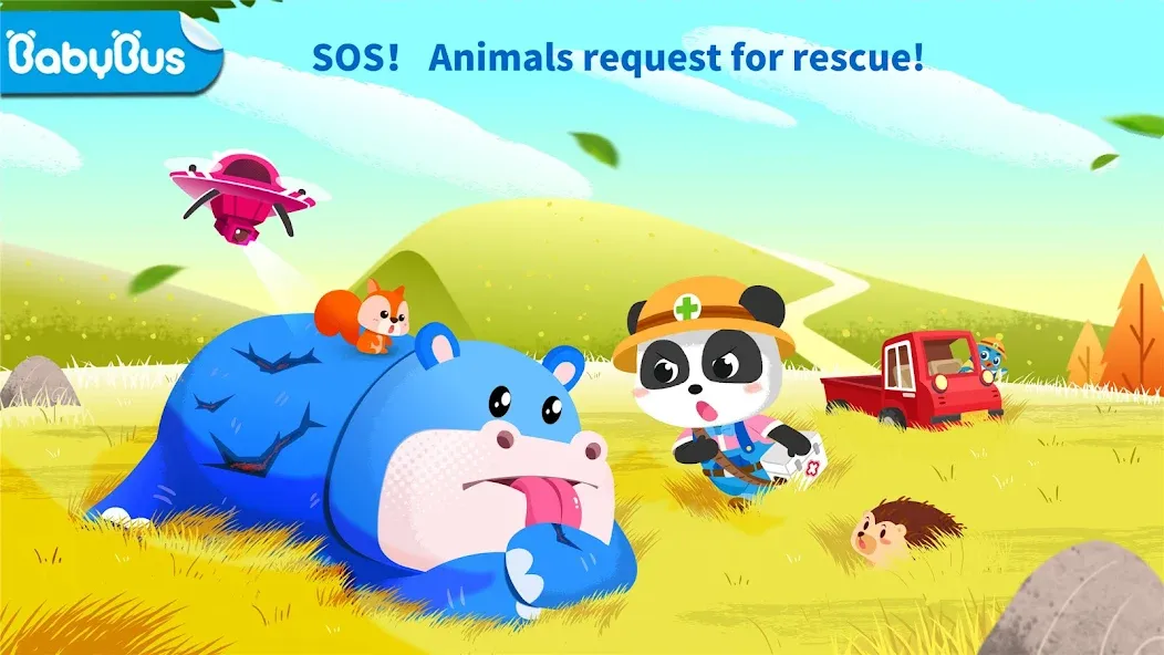 Baby Panda: Care for animals МОД/Взлом [Много денег, Монет и Все открыто] Screenshot 1