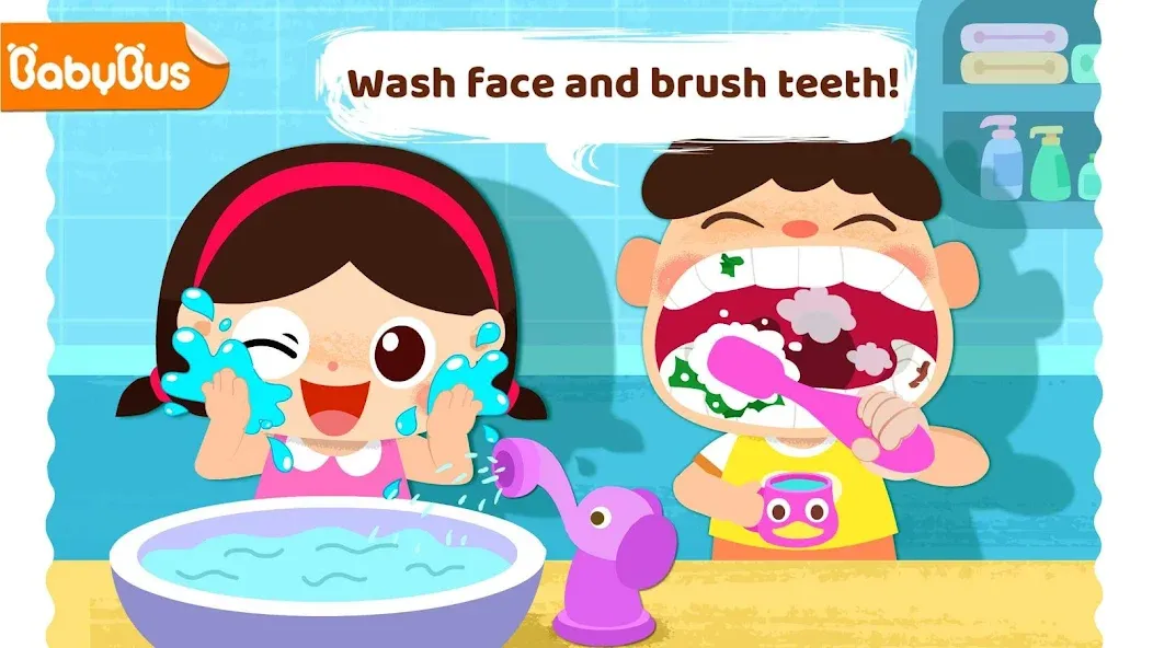 Baby Panda's Daily Habits МОД/Взлом [Много монет, Открытые уровни и Мега MOD] Screenshot 1