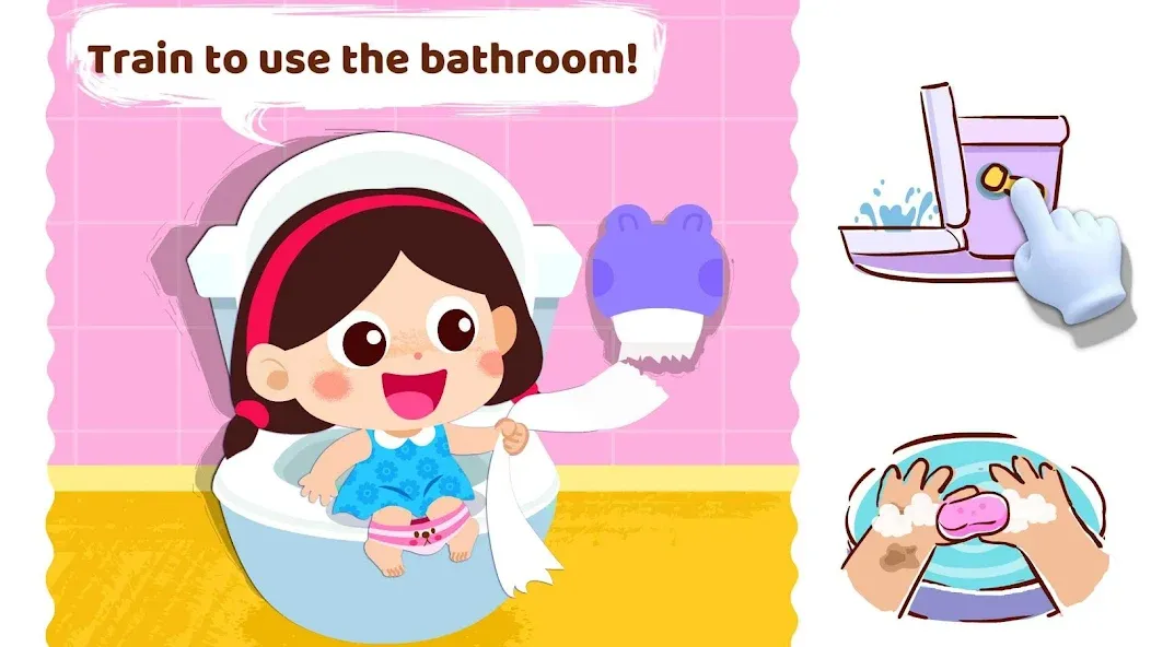 Baby Panda's Daily Habits МОД/Взлом [Много монет, Открытые уровни и Мега MOD] Screenshot 4
