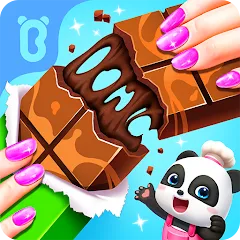Скачать Взломанная Little Panda's Snack Factory на Андроид (Все рецепты разблокированы)