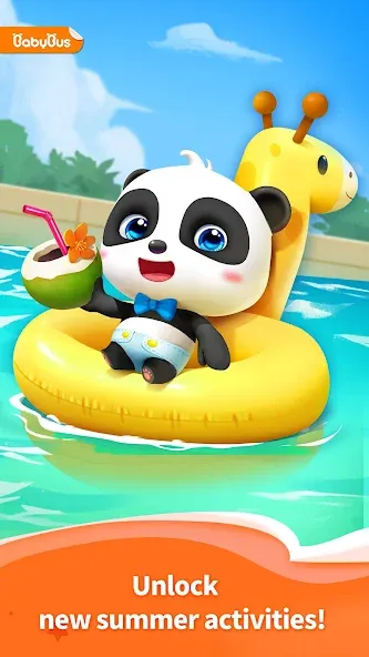 Talking Baby Panda-Virtual Pet МОД/Взлом [Много монет, Открытые уровни и Мега MOD] Screenshot 1
