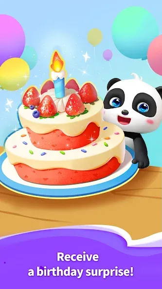 Talking Baby Panda-Virtual Pet МОД/Взлом [Много монет, Открытые уровни и Мега MOD] Screenshot 3