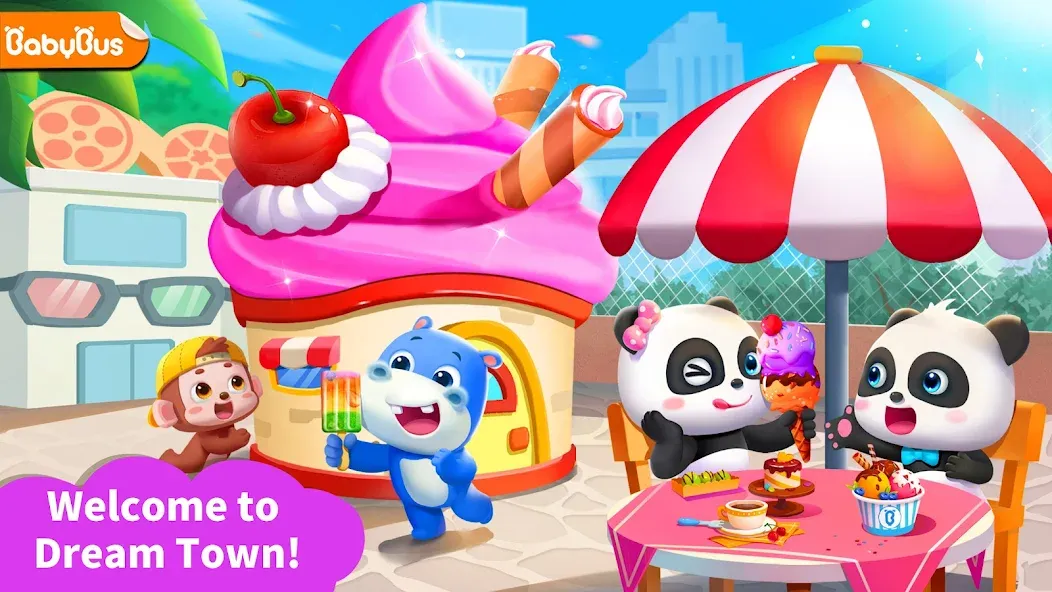 Little Panda’s Dream Town МОД/Взлом [Много денег, Монет и Все открыто] Screenshot 1