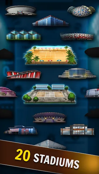 Volleyball Championship (Волейбольный чемпионат) МОД/Взлом [Деньги, Монеты и Меню MOD] Screenshot 5