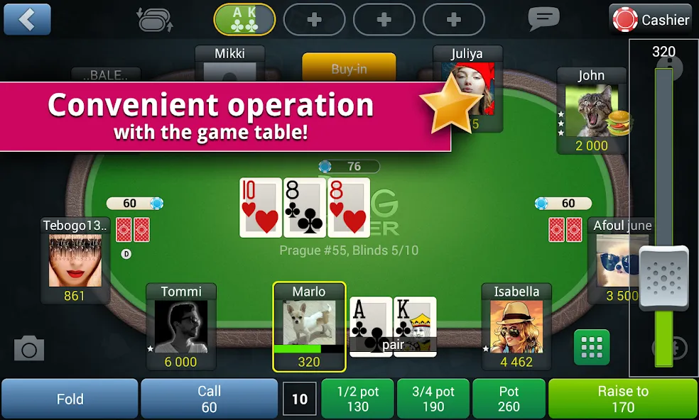 Jag Poker HD (Яг Покер ХД) МОД/Взлом [Бесконечные деньги, Монеты и Мега MOD] Screenshot 5