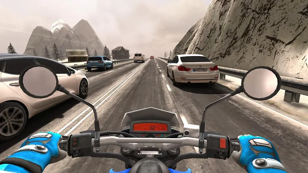 Traffic Rider (Трафик Райдер) МОД/Взлом [Много монет, Открытые уровни и Мега MOD] Screenshot 2