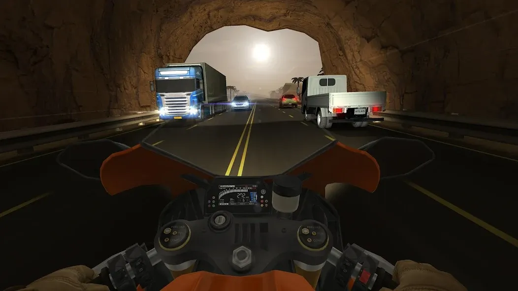 Traffic Rider (Трафик Райдер) МОД/Взлом [Много монет, Открытые уровни и Мега MOD] Screenshot 4