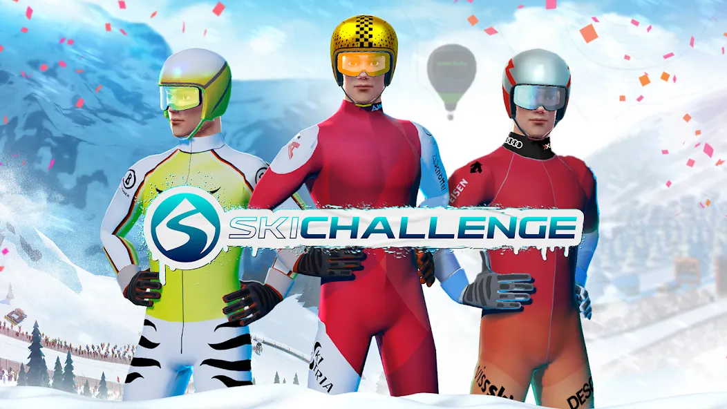 Ski Challenge (Ски Челлендж) МОД/Взлом [Много монет, Открытые уровни и Мега MOD] Screenshot 1