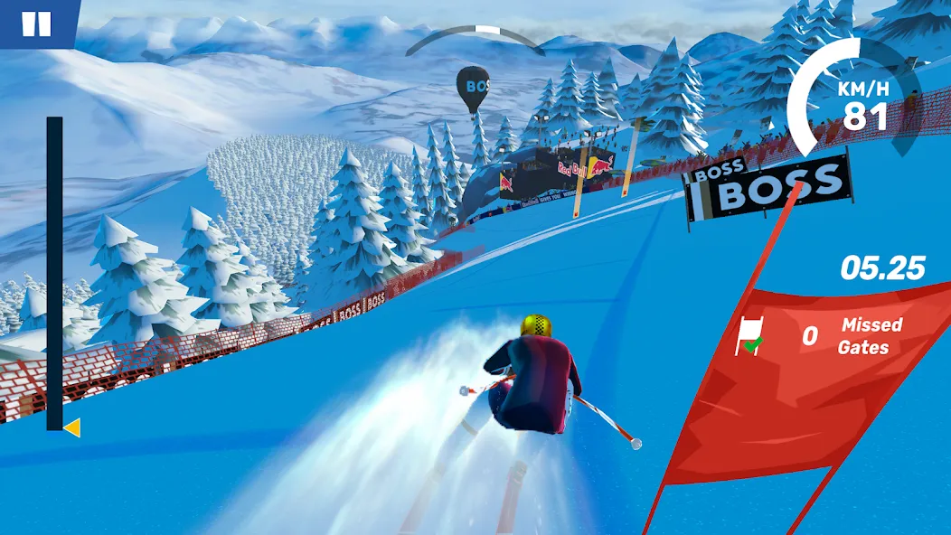 Ski Challenge (Ски Челлендж) МОД/Взлом [Много монет, Открытые уровни и Мега MOD] Screenshot 2