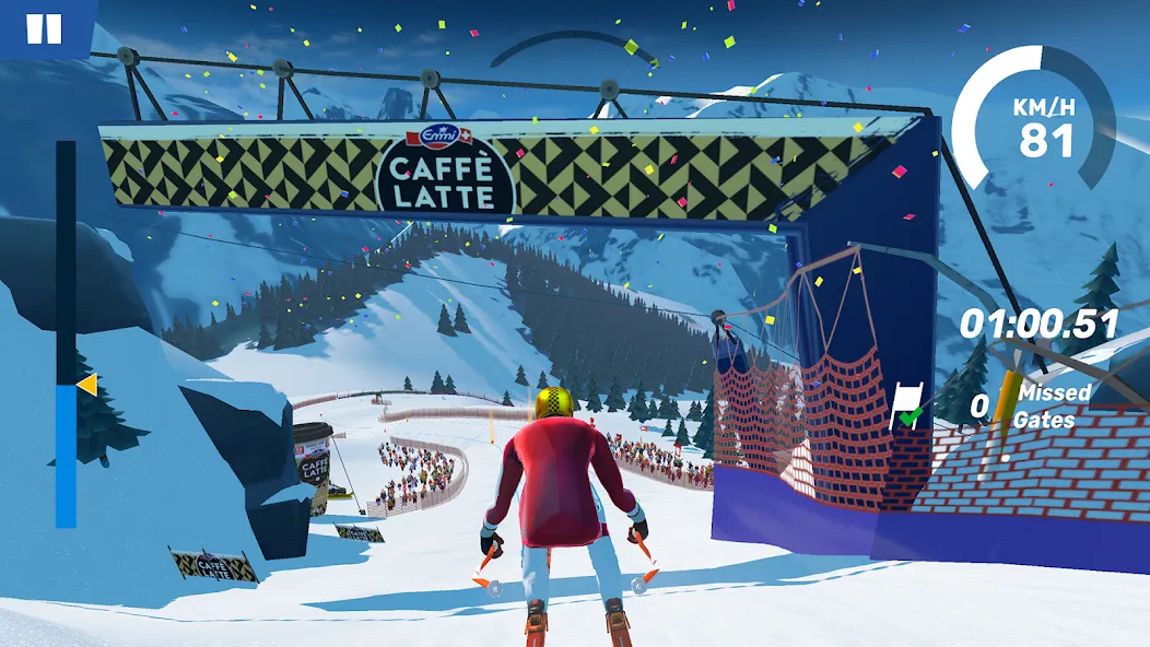 Ski Challenge (Ски Челлендж) МОД/Взлом [Много монет, Открытые уровни и Мега MOD] Screenshot 4