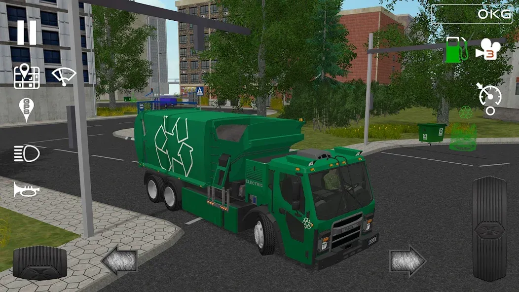 Trash Truck Simulator (Трэш Трак Симулятор) МОД/Взлом [Много монет, Открытые уровни и Мега MOD] Screenshot 2