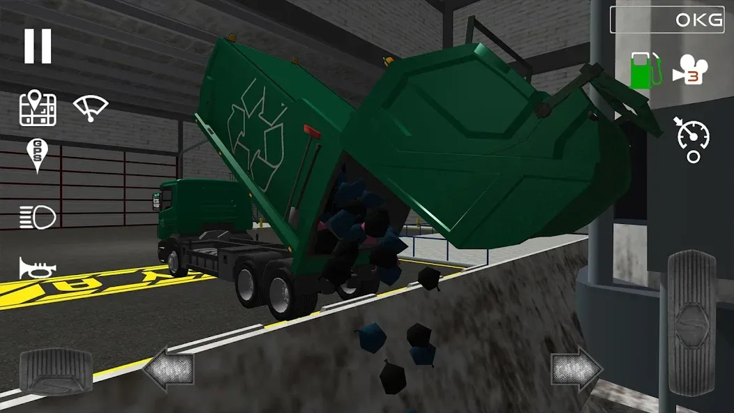 Trash Truck Simulator (Трэш Трак Симулятор) МОД/Взлом [Много монет, Открытые уровни и Мега MOD] Screenshot 3