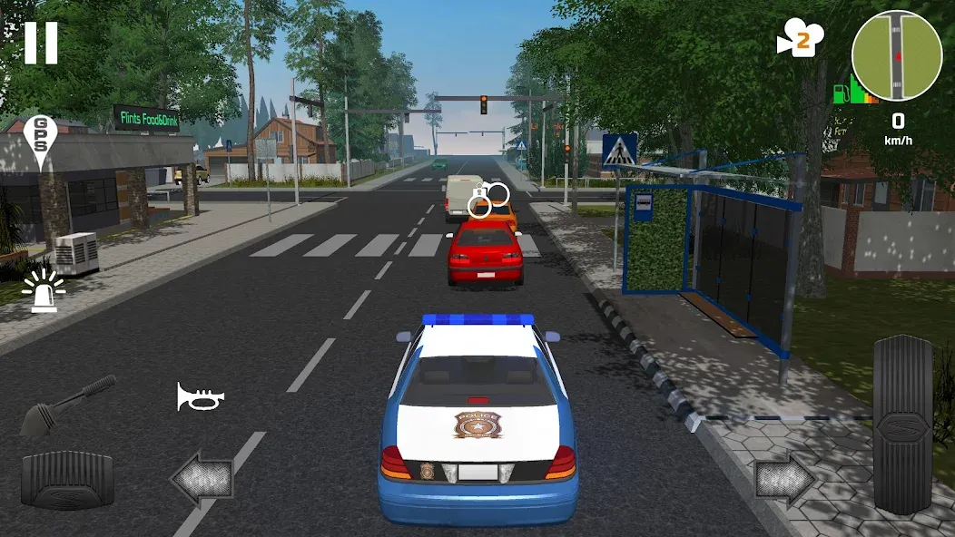 Police Patrol Simulator (Полицейский патрульный симулятор) МОД/Взлом [Бесконечные деньги, Монеты и Мега MOD] Screenshot 2