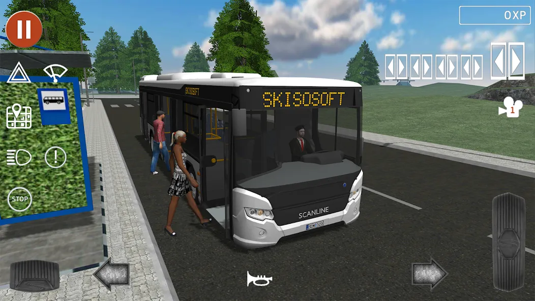 Public Transport Simulator (Паблик Транспорт Симулятор) МОД/Взлом [Много денег, Монет и Все открыто] Screenshot 3