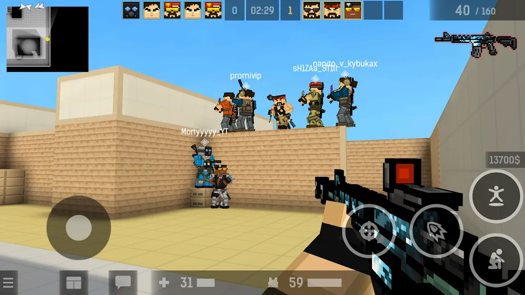 BLOCKPOST Mobile: PvP FPS (БЛОКПОСТ Мобайл) МОД/Взлом [Деньги, Монеты и Меню MOD] Screenshot 2