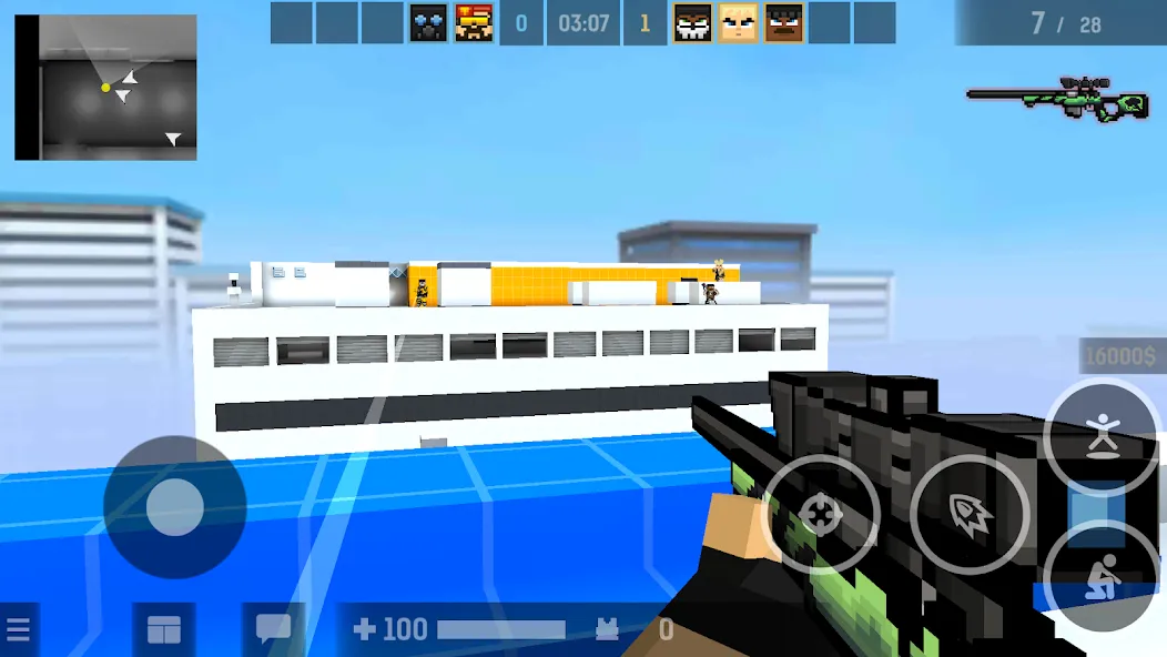 BLOCKPOST Mobile: PvP FPS (БЛОКПОСТ Мобайл) МОД/Взлом [Деньги, Монеты и Меню MOD] Screenshot 5