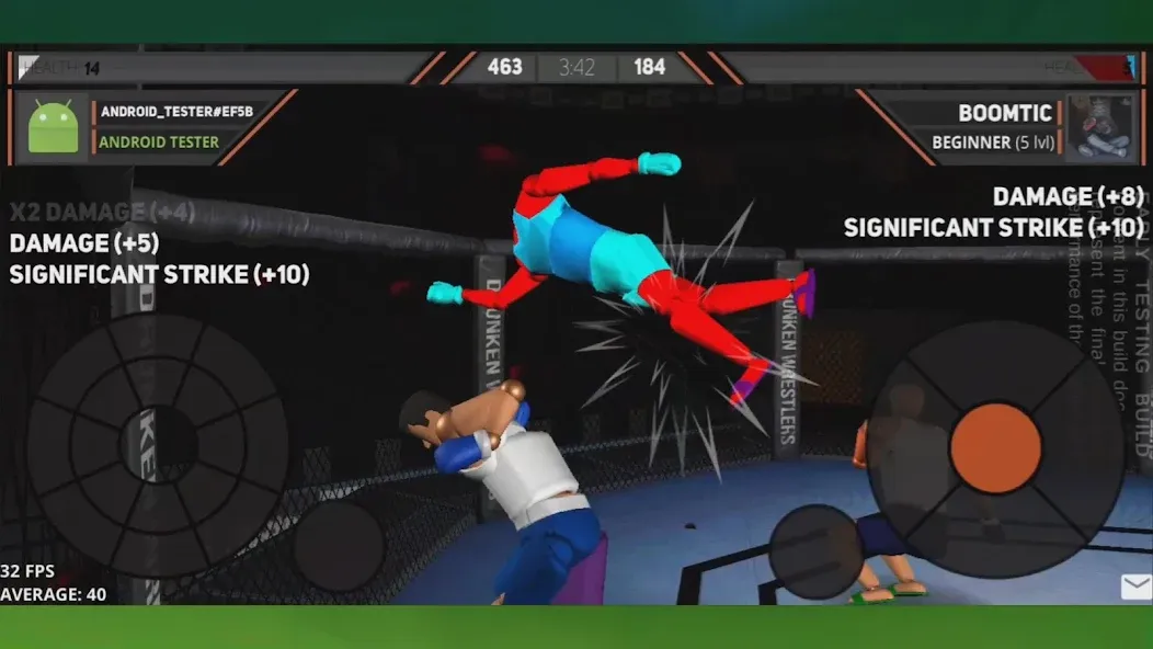 Drunken Wrestlers 2 (Пьяные Борцы 2) МОД/Взлом [Деньги, Монеты и Меню MOD] Screenshot 2