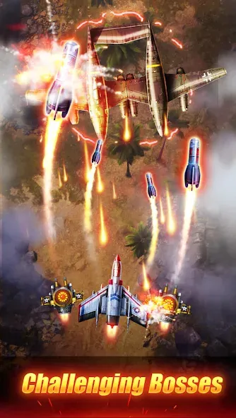 Sky Survivor: WWII Aircraft Sh (Скай Сурвайвер) МОД/Взлом [Деньги, Монеты и Меню MOD] Screenshot 4