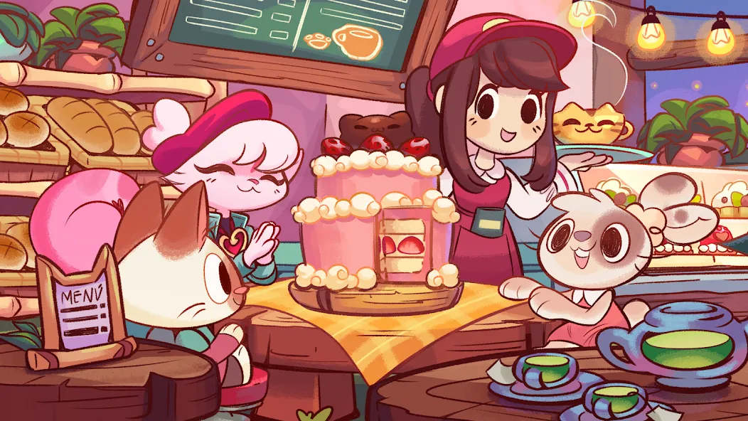 Campfire Cat Cafe (Кэмпфайр Кэт Кафе) МОД/Взлом [Много денег, Монет и Все открыто] Screenshot 1