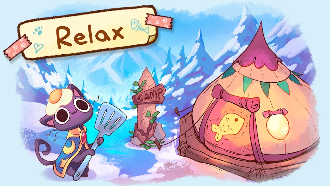 Campfire Cat Cafe (Кэмпфайр Кэт Кафе) МОД/Взлом [Много денег, Монет и Все открыто] Screenshot 5