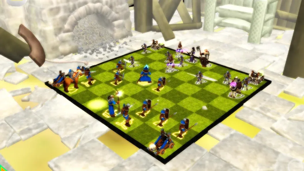 World Of Chess 3D МОД/Взлом [Меню, Бесконечные монеты и Открытые уровни] Screenshot 3