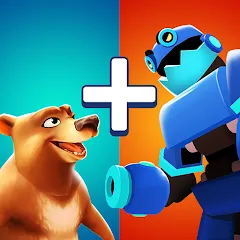 Скачать Взломанная Animal Merge - Evolution Games на Андроид (Много денег) бесплатно
