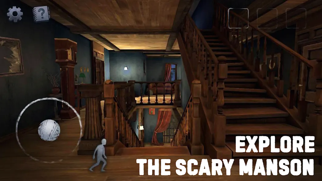 Scary Mansion: Horror Game 3D МОД/Взлом [Много монет, Открытые уровни и Мега MOD] Screenshot 2