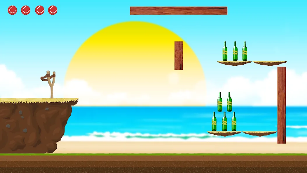 Hit Bottles Knock Down 2 МОД/Взлом [Много монет, Открытые уровни и Мега MOD] Screenshot 4