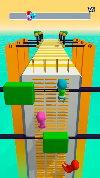 Fun Race 3D — Run and Parkour (Фан Рэйс 3Д) МОД/Взлом [Деньги, Монеты и Меню MOD] Screenshot 2