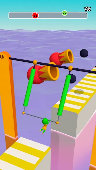 Fun Race 3D — Run and Parkour (Фан Рэйс 3Д) МОД/Взлом [Деньги, Монеты и Меню MOD] Screenshot 3