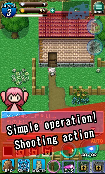 Witch & Fairy Dungeon МОД/Взлом [Много монет, Открытые уровни и Мега MOD] Screenshot 1