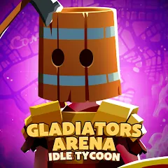 Скачать Взломанная Gladiators Arena: Idle Tycoon (Много денег) на Андроид