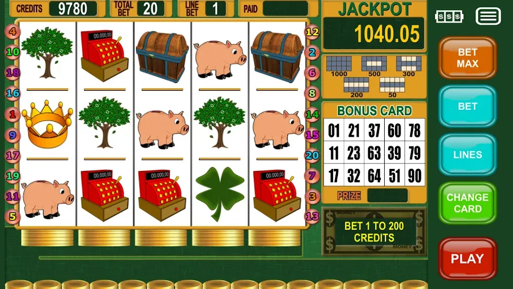 Money Slot Machine (Мани Слот Машина) МОД/Взлом [Много монет, Открытые уровни и Мега MOD] Screenshot 1
