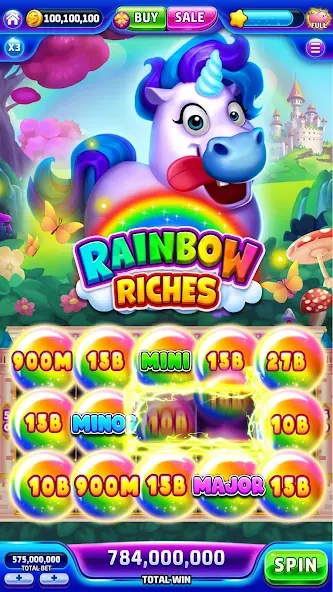 Jackpotland-Vegas Casino Slots (Джекпотлэнд) МОД/Взлом [Меню, Бесконечные монеты и Открытые уровни] Screenshot 5