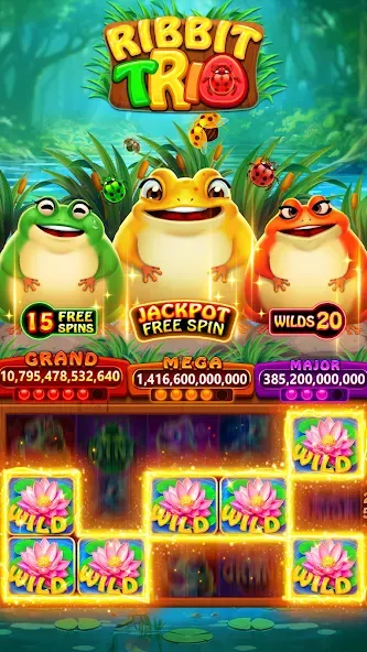 Fat Cat Casino - Slots Game (Фэт Кэт Казино) МОД/Взлом [Меню, Бесконечные монеты и Открытые уровни] Screenshot 5
