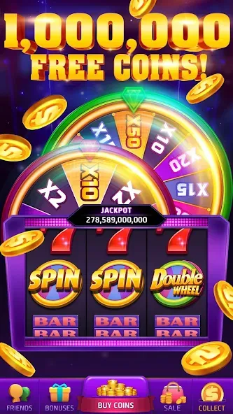 777 Casino – vegas slots games (Казино) МОД/Взлом [Деньги, Монеты и Меню MOD] Screenshot 1